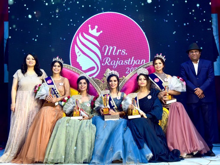 Jyoti Singh Became Mrs Rajasthan-2022, Grand Finale In Grand Style