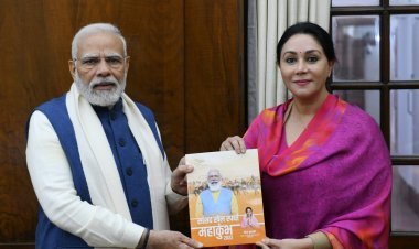 MP Diya Kumari Meets PM Modi
