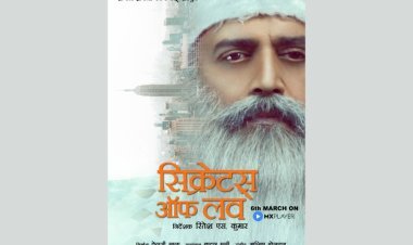 Osho Rajneesh biopic "Secrets of Love" directed by Ritesh S Kumar to release on MX Player on 6th March