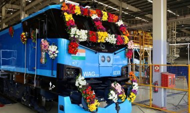 Alstom delivers 300th WAG12B electric locomotive to Indian Railways from Nagpur Depot