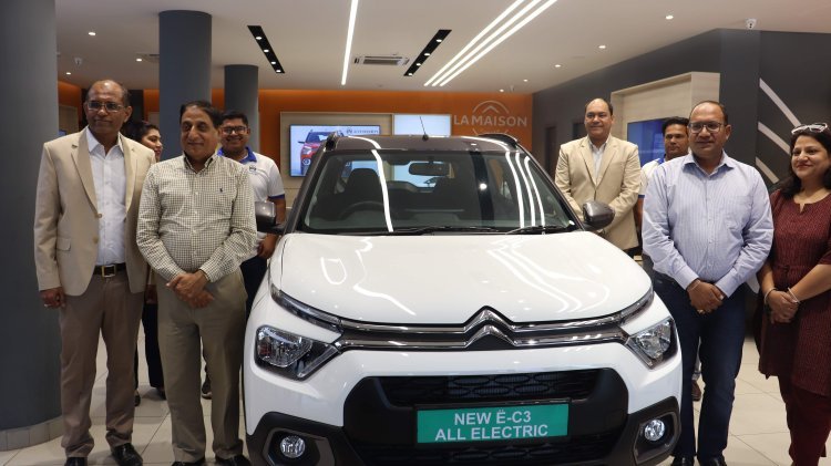 CITROËN LAUNCHES NEW Ë-C3 ALL-ELECTRIC: NOW AVAILABLE AT LA MAISON CITROËN CHANDIGARH