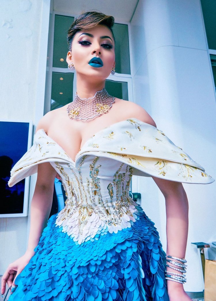 Cannes Film Festival 2023: Urvashi Rautela’s Blue Lipstick At Harrison Ford Indiana Jones In Saiid Kobeisy Gown Draws Massive Attention & Love