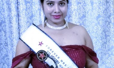 Aloka Debnath as Newly Crowned Mrs Siliguri 2023 organised by Forever Star India