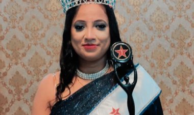 Richa Shailja as Newly Crowned Mrs Faridabad 2023 organised by Forever Star India