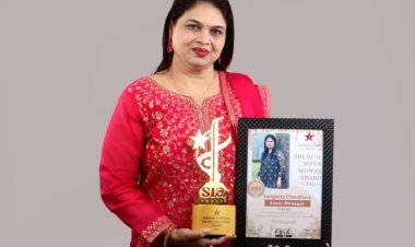 Sangeeta Chaudhary Crowned Best Event Manager in Thane at Super Women's Awards 2023