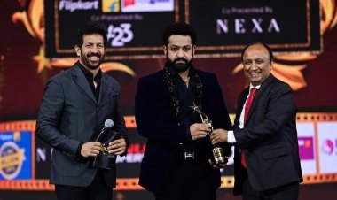 Jr NTR Triumphs with Best Actor Award at SIIMA for Stellar Performance in ‘RRR,’ Offers Heartfelt Thanks
