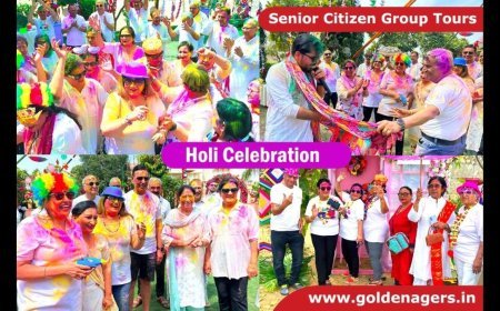 A Colourful Holi –Golden Agers Celebrates The Indian Festival Of Colors In A Culturally Enriching Way