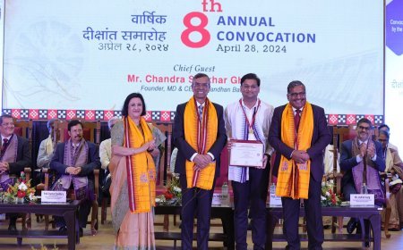 IIM SAMBALPUR’S 8TH ANNUAL CONVOCATION WITNESSES CONFERRING DEGREES TO 236 GRADUATING COHORTS