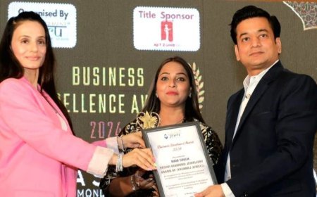 Yashvi Diamond Jewellery Surat Receives Prestigious Business Excellence Award