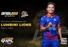 BABU88 Announced as Sponsor for Lumbini Lions in Nepal Premier League 2024