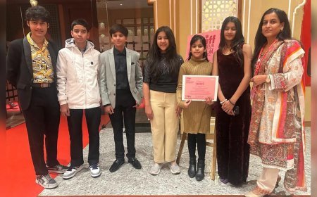 Lomharsh’s Planet Wins Best Short Film Fiction at JIFF, Advocates for Climate Action