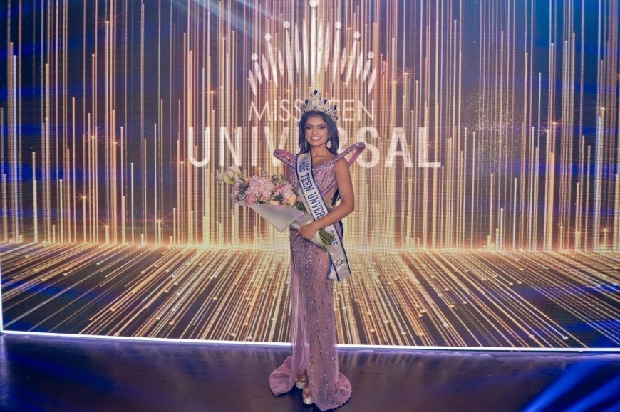 Akshita Pinapaty Makes History as First Indian to Win Miss Teen Universal 2025