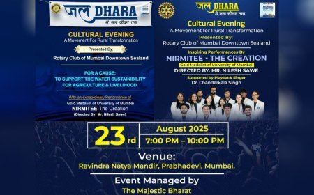 Jal Dhara A Fundraiser Cultural Event for sustainable agriculture & livelihood for Tribals in Palghar District