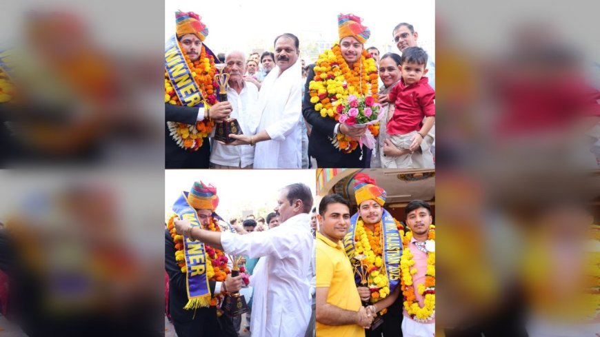 Raghuveer Bishnoi from Jodhpur Crowned Mr. Rajasthan 2025, Outshines Top 30 Participants to Win the Trophy