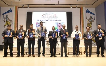 Launch of the Book 'AI-ify Yourself' at Sarla Birla University