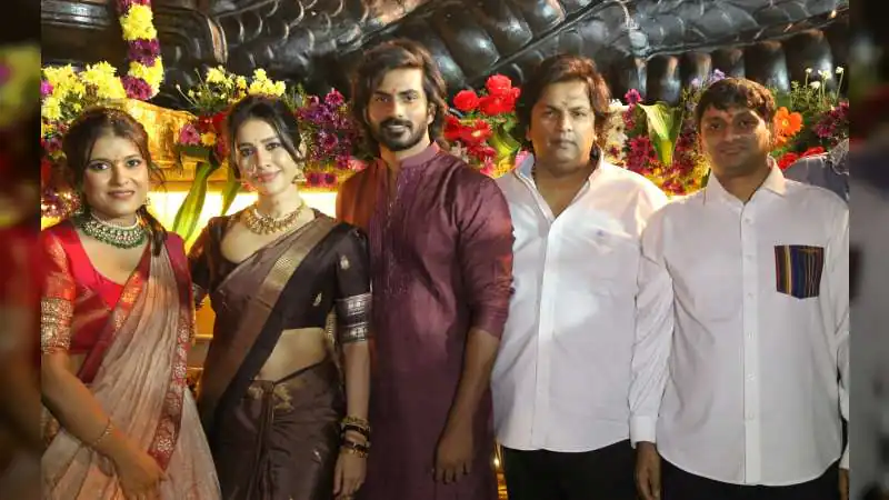 Beyond Film Promotion: Nagabandham Team Begins Nationwide Anantha Padmanabha Swamy Ratha Yatra